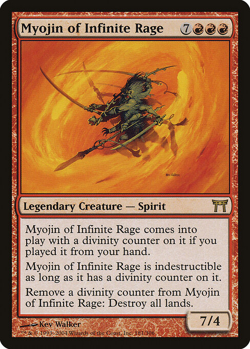 Myojin of Infinite Rage card art