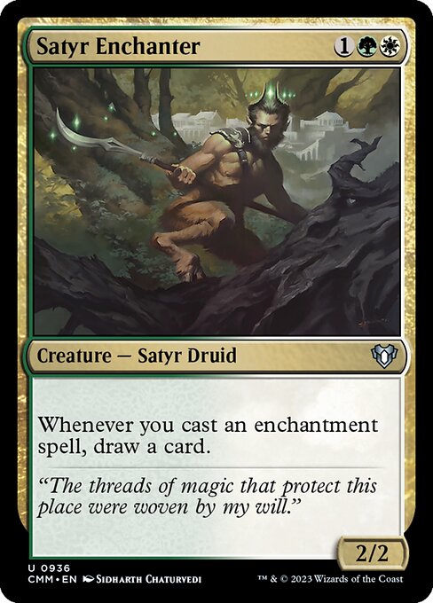Satyr Enchanter card art
