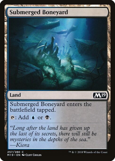 Submerged Boneyard card art