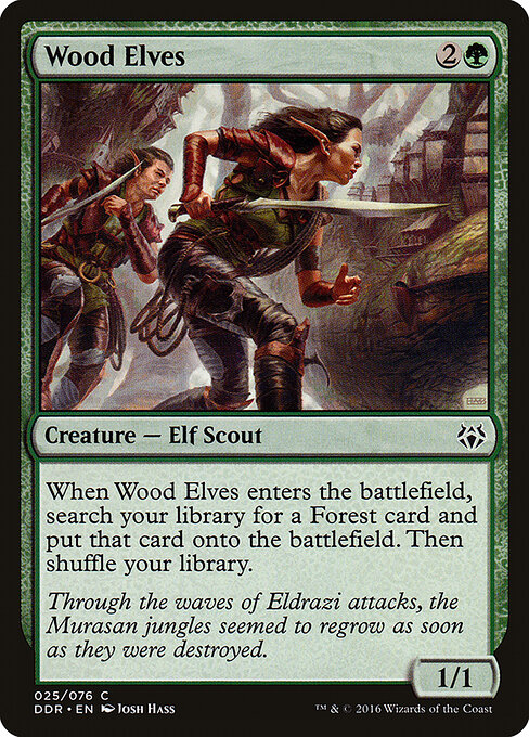 Wood Elves card art