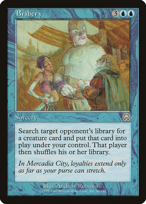 Bribery card art