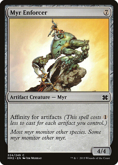 Myr Enforcer card art