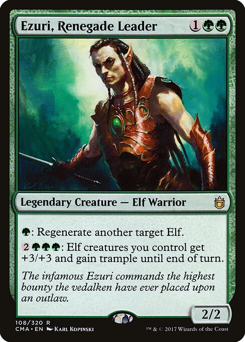 Ezuri, Renegade Leader card art