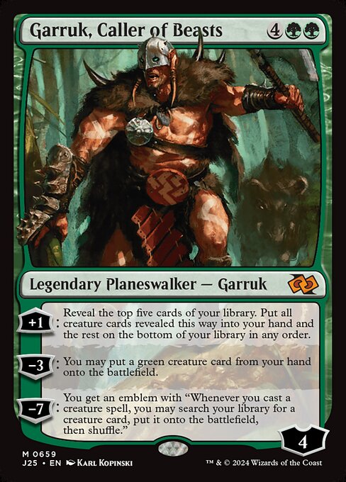 Garruk, Caller of Beasts card art