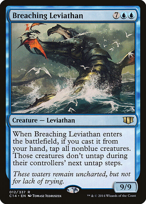 Breaching Leviathan card art
