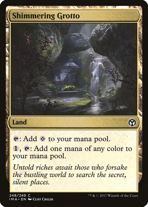 Shimmering Grotto card art