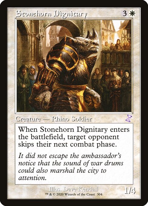 Stonehorn Dignitary card art