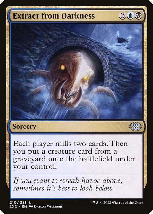Extract from Darkness card art