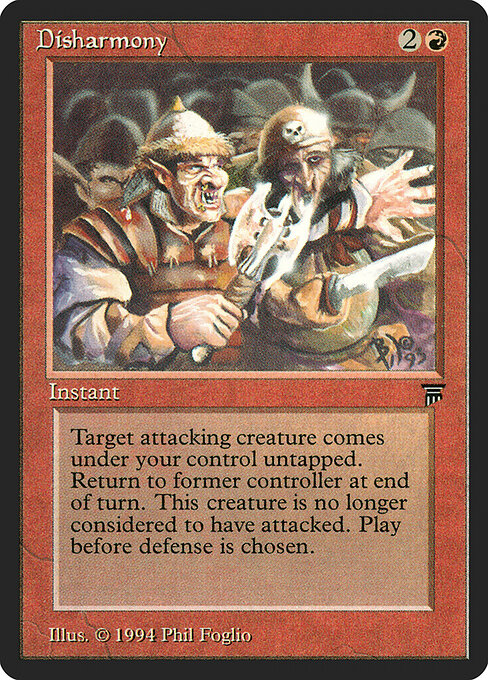 Disharmony card art