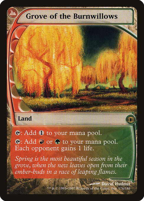 Grove of the Burnwillows card art