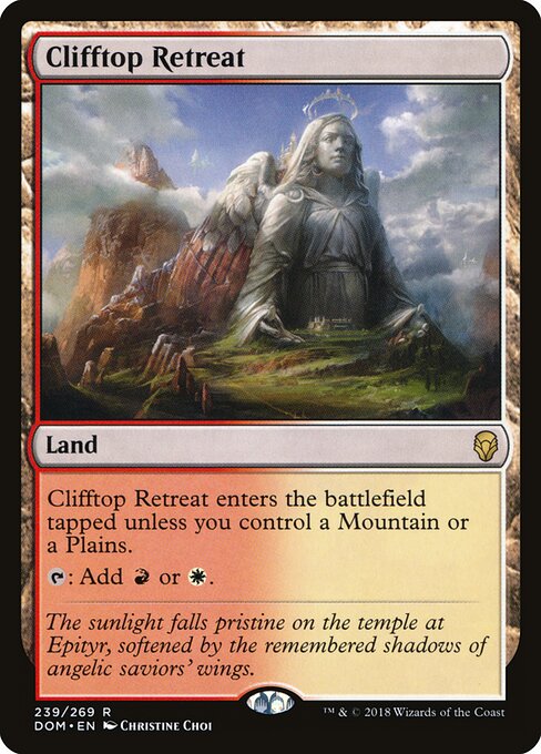 Clifftop Retreat card art