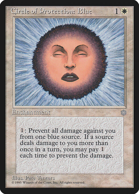 Circle of Protection: Blue card art