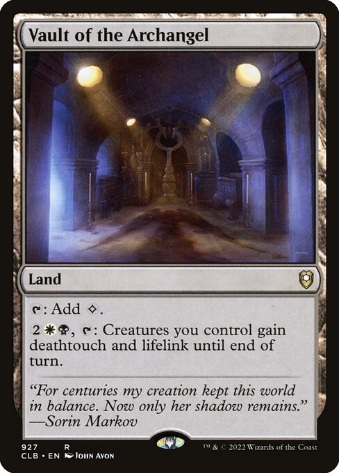 Vault of the Archangel card art