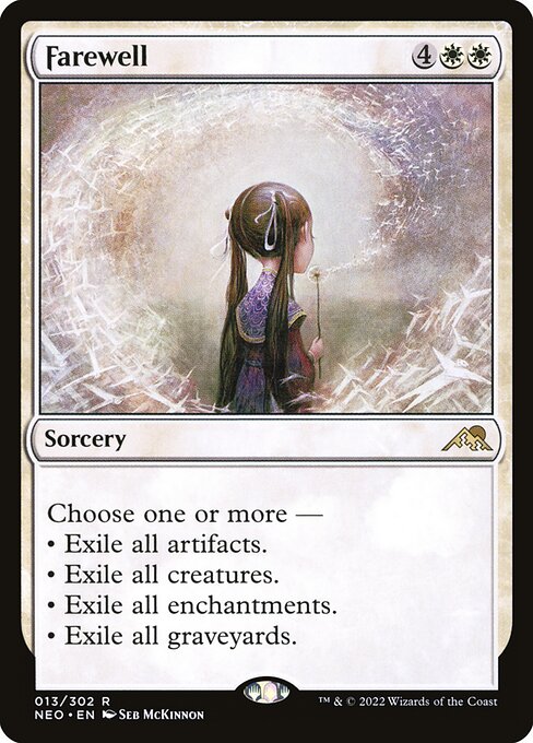 Farewell card art