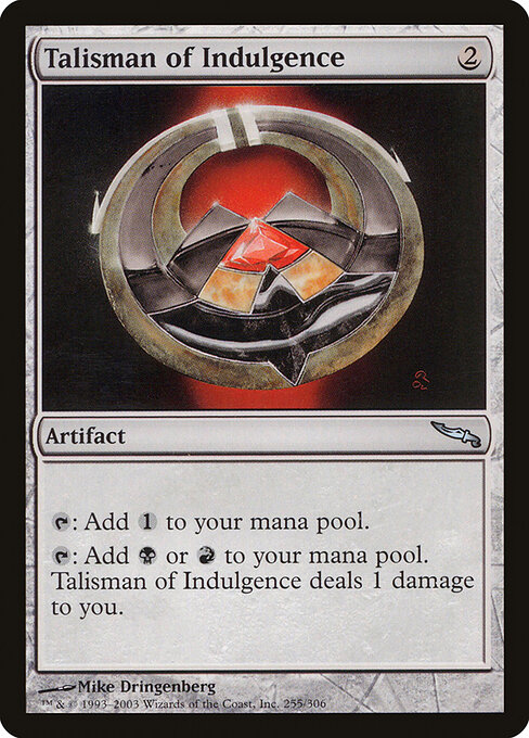 Talisman of Indulgence card art