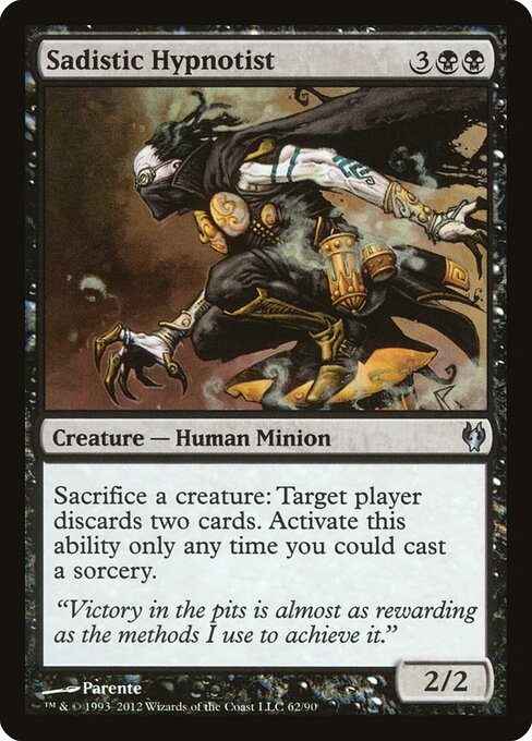 Sadistic Hypnotist card art
