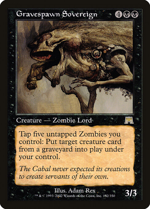 Gravespawn Sovereign card art
