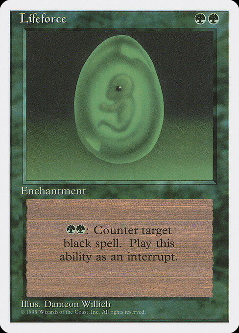 Lifeforce card art