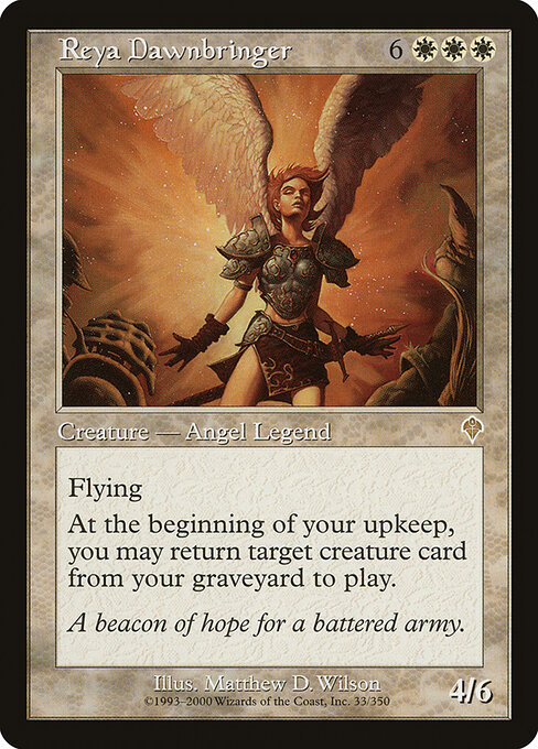 Reya Dawnbringer card art