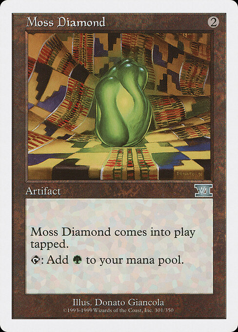Moss Diamond card art