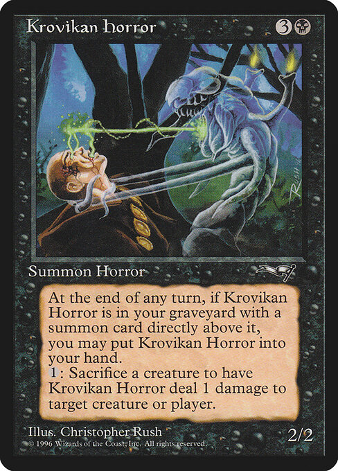 Krovikan Horror card art