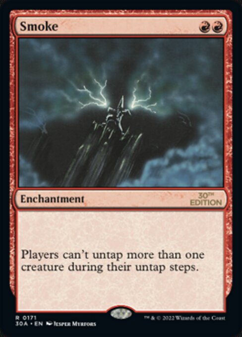 Smoke card art