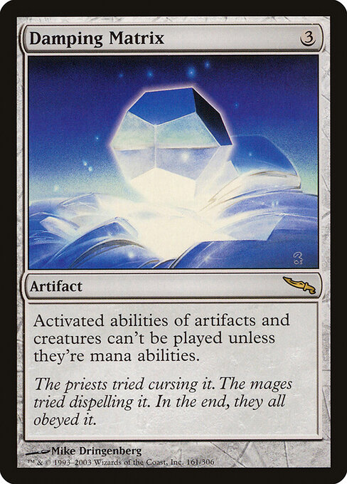 Damping Matrix card art