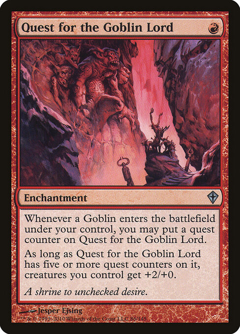 Quest for the Goblin Lord card art