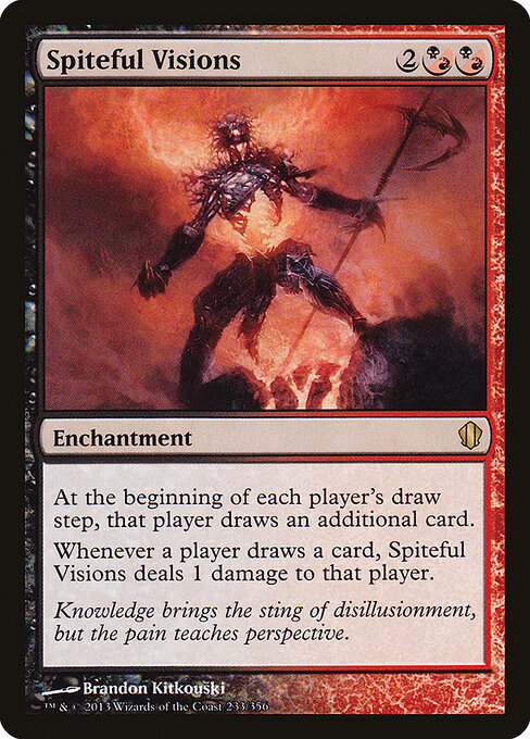 Spiteful Visions card art