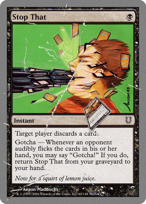 Stop That card art