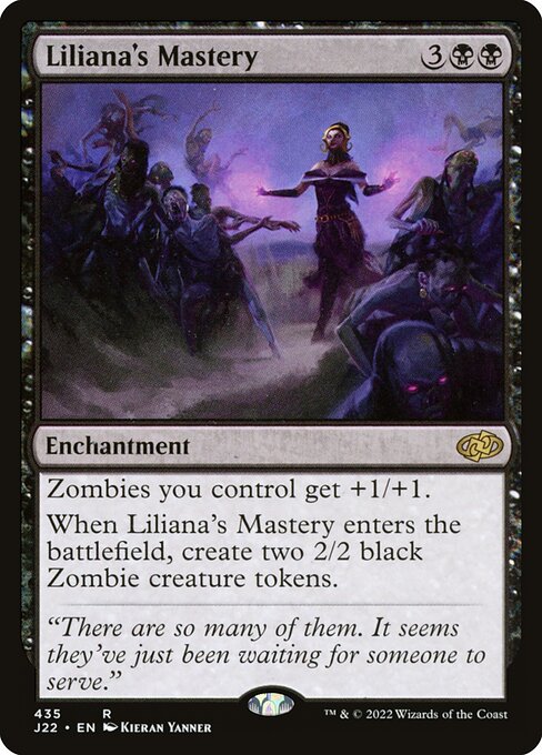 Liliana's Mastery card art