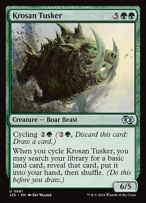 Krosan Tusker card art