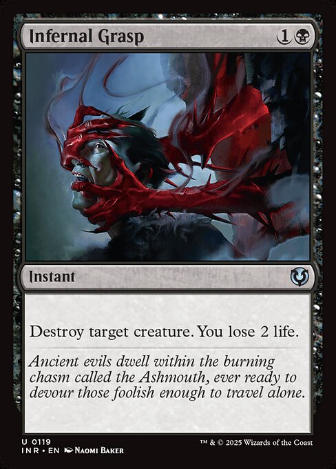 Infernal Grasp card art