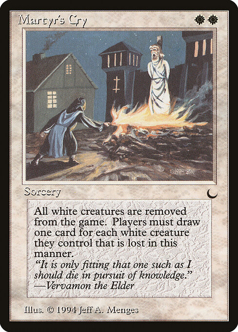 Martyr's Cry card art