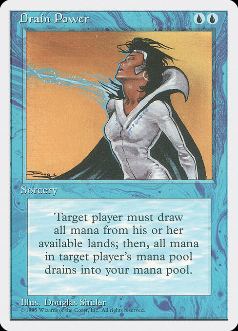 Drain Power card art