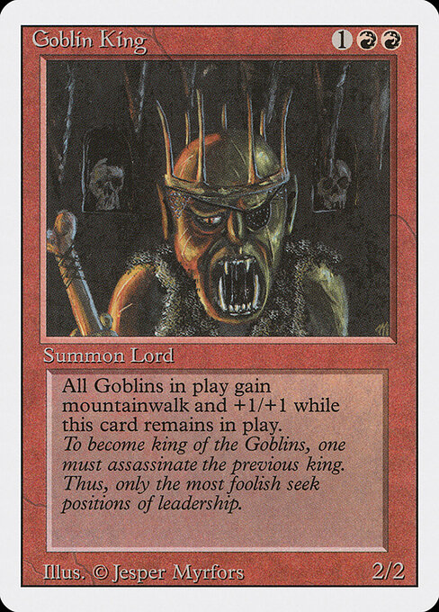 Goblin King card art