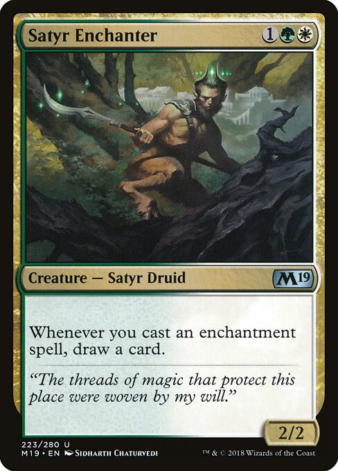 Satyr Enchanter card art