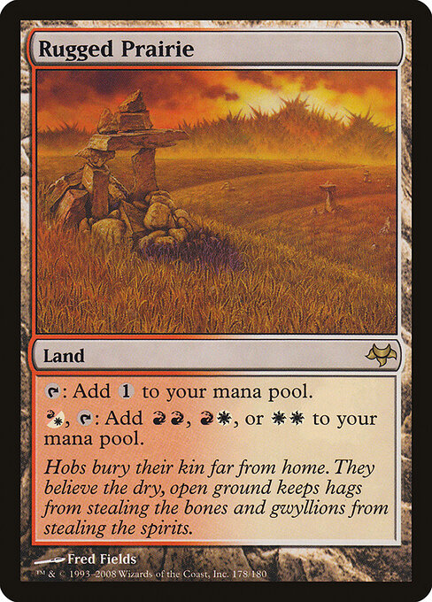 Rugged Prairie card art