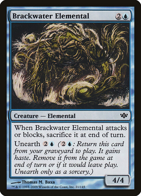 Brackwater Elemental card art