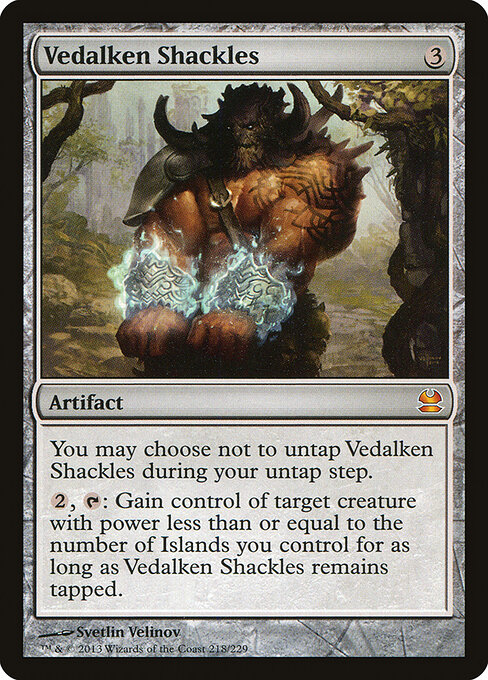 Vedalken Shackles card art