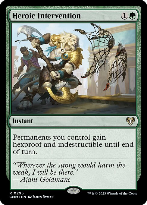 Heroic Intervention card art
