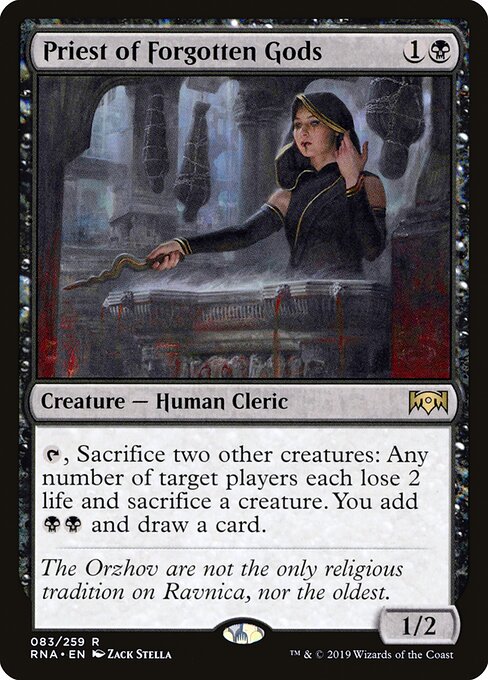 Priest of Forgotten Gods card art