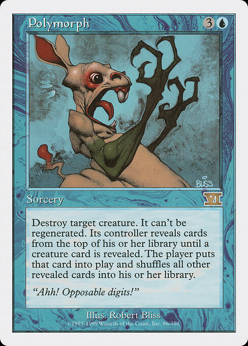 Polymorph card art