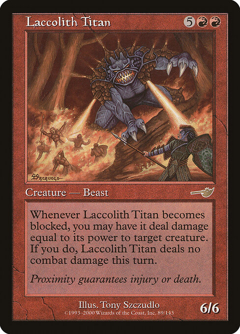 Laccolith Titan card art