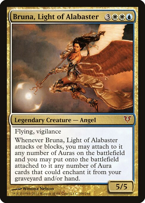 Bruna, Light of Alabaster card art