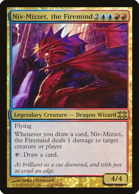 Niv-Mizzet, the Firemind card art
