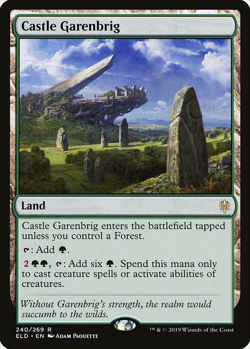 Castle Garenbrig card art