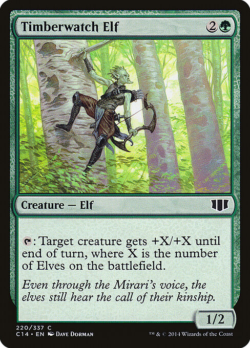 Timberwatch Elf card art