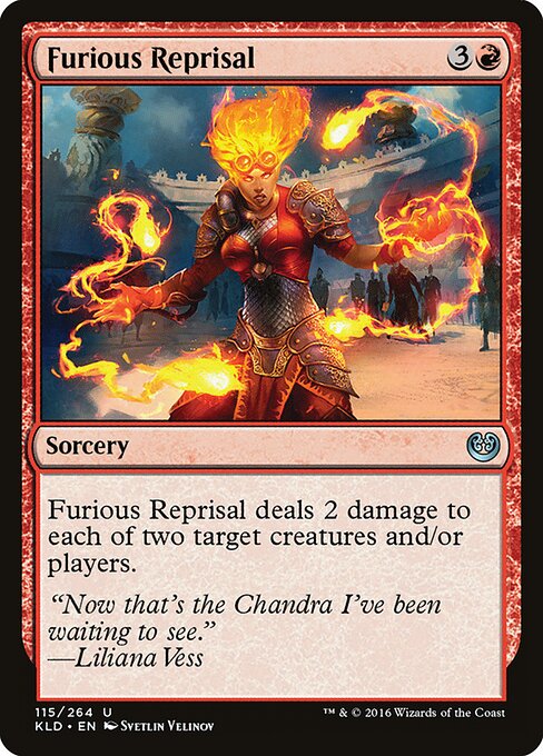 Furious Reprisal card art