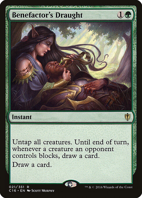 Benefactor's Draught card art